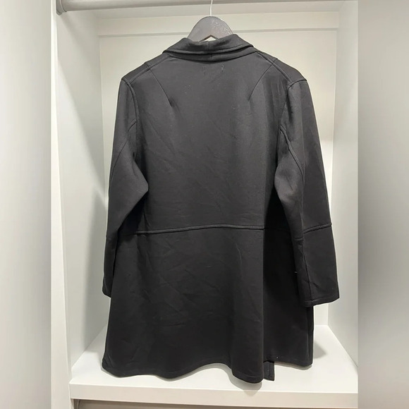 Max Studio Black Blazer Jacket Size 1X New With Tags - Picture 4 of 12